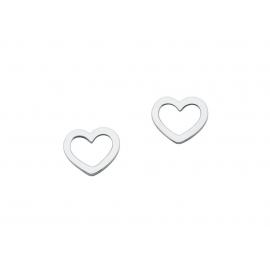 Karen Walker Stg Mini Heart Earrings image
