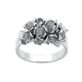 Karen Walker Stg Flower Cluster Ring image