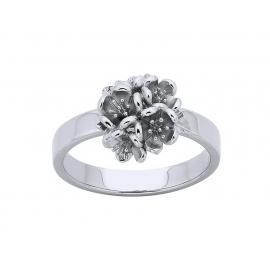 Karen Walker Stg Flower Ball Ring image