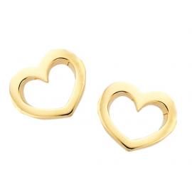 Karen Walker 9ct Mini Heart Earrings image