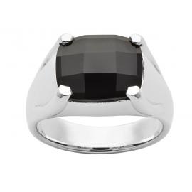 Karen Walker Stg Chequerboard Onyx Ring image