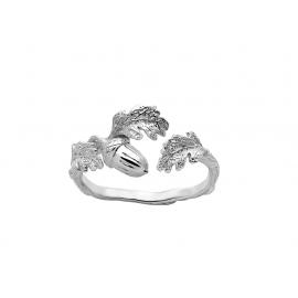 Karen Walker Stg Acorn & Leaf Ring image