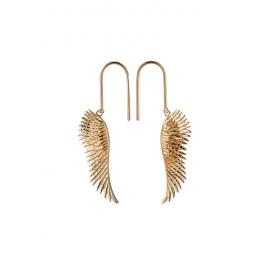 Karen Walker Stg/14ct Gold Plated Mini Cupid's Wing Earrings image