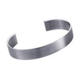 Stainless Steel Brushed Cuff Bangle image