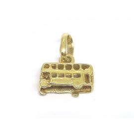 18ct Double Decker Bus Charm image