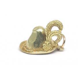 9ct Violin Charm Westende Jewellers 9ct Traditional Bavarian Hat Charm