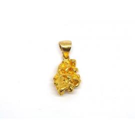 Gold Nugget Pendant image