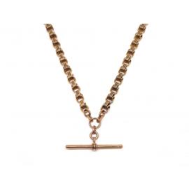 9ct Rose Gold Fancy Fob Chain image