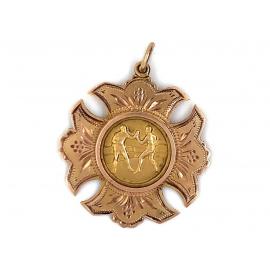 9ct Boxing Medal image