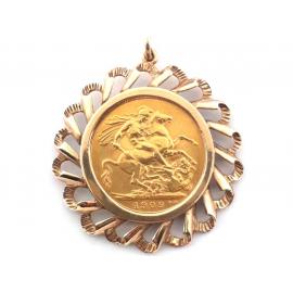 1909 Sovereign Pendant image