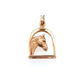 9ct Horse Equestrian Charm image