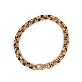 9ct 21cm Round Belcher Chain image