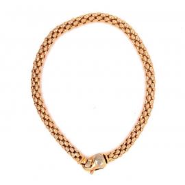 18ct 19cm Fancy Deco Snake Bracelet image