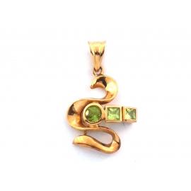 18ct Peridot Pendant image