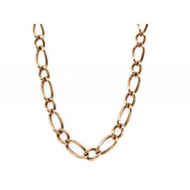 9ct 50cm 1:1 Figaro Chain image