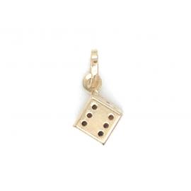 9ct Dice Charm image