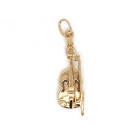 9ct Violin and Bow Charm image