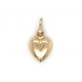 9ct Puff Heart Charm image