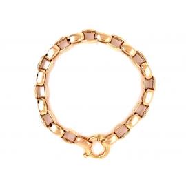 9ct 23cm Oval Belcher Bracelet image