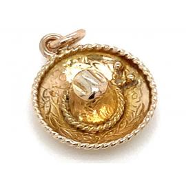 14ct Sombrero Charm image
