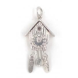 Sterling Silver Cuckoo Clock Charm image