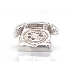 Sterling Silver Rotary Phone Charm image