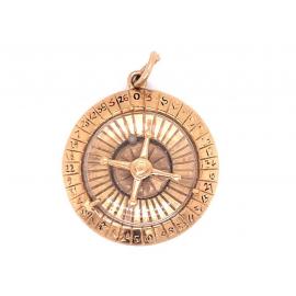 9ct Roulette Wheel Charm - Moveable image