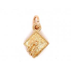 9ct Graduation Cap Charm image