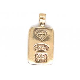 9ct Ingot Charm/Pendant image
