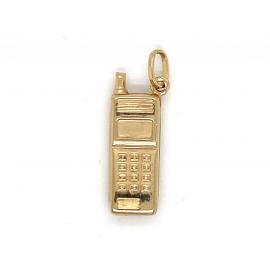 9ct Mobile Phone Charm - Hollow image