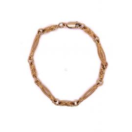 9ct 18cm Fancy Deco Link Bracelet image