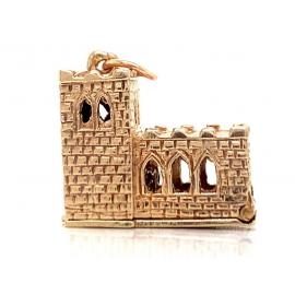 9ct Chapel Charm - Opens image