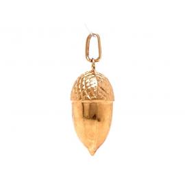 9ct Acorn Charm - Hollow image