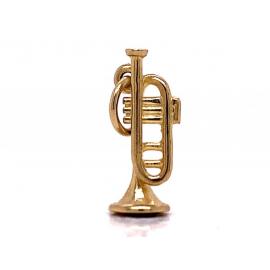 9ct Trumpet Charm image