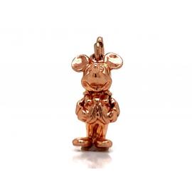 9ct Rose Gold Mickey Mouse Charm image