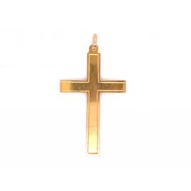9ct Plain Cross Pendant image