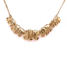 9ct 45cm Elephant Necklace image