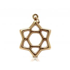 14ct Cutout Flower Charm/Pendant image