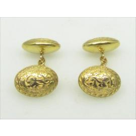 15ct Engraved Cufflinks image
