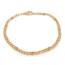 9ct Rose Fancy Curb Bracelet image