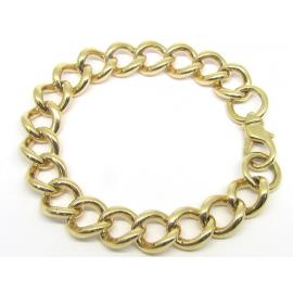 9ct Heavy Rounded Curb Bracelet image