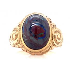 14ct Boulder Opal Ring image