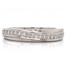 Platinum Diamond Eternity Ring TDW 0.26ct image
