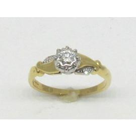 18ct Diamond Solitaire Ring TDW 0.18CT image