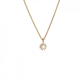 Evolve Stg Gold Plated 'My Sunshine' Necklace image