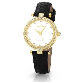 Isadora Petra Gold & Black Watch image