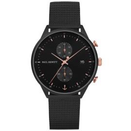 Paul Hewitt Chrono Line Black/Rose Watch image