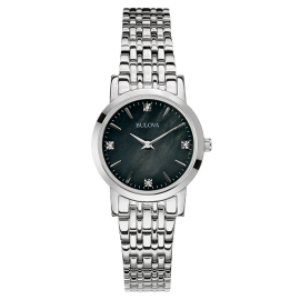 Bulova Women's Classic Diamond Quartz Watch image