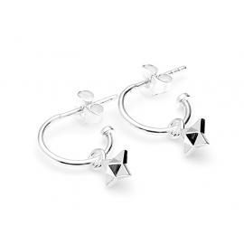 Stolen Girlfriends Club Ninja Star Anchor Earrings image