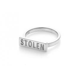 Stolen Girlfriends Club Stolen Bar Ring image